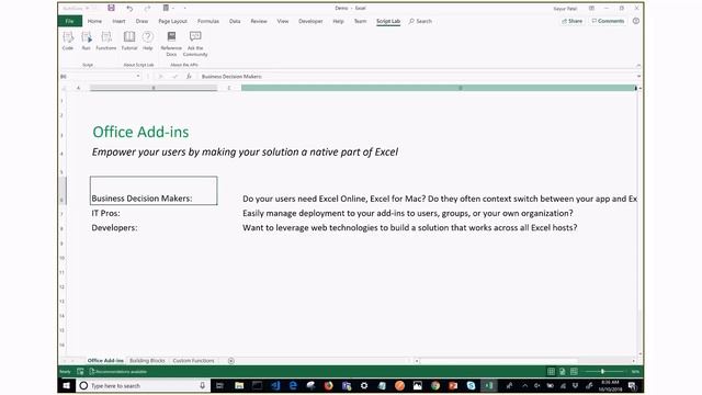 Office Add ins community call-October 2018 смотреть онлайн