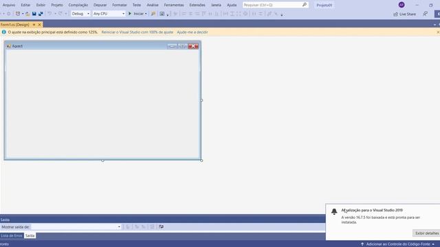 LPC - Aula 10 - Criando Projetos Windows Forms com C# - Parte 01 смотреть онлайн