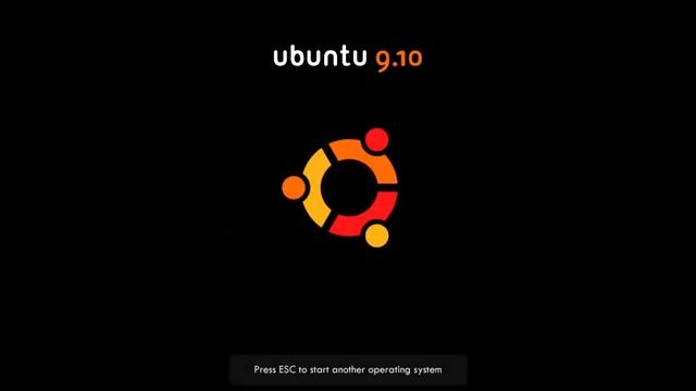 Ubuntu Karmic Koala animated boot splash 3rd idea смотреть онлайн