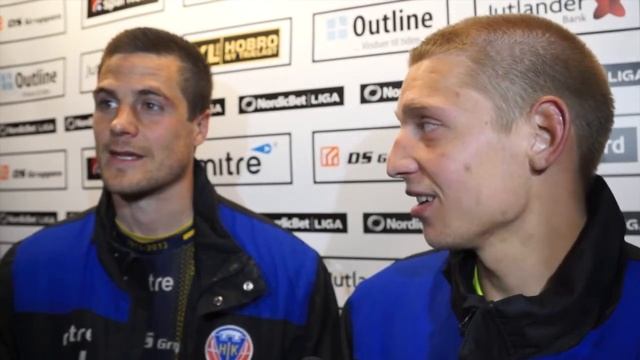 Egholm og Grønning over 2-0 over AC Horsens смотреть онлайн