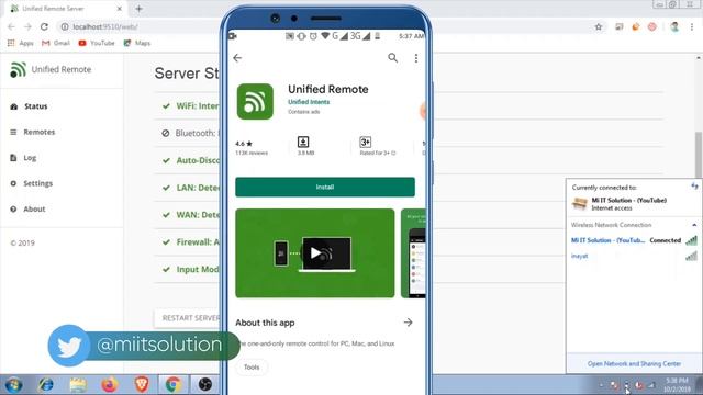 How to Control Your Computer from Android Like Remote | Unified Remote смотреть онлайн