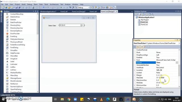 Date Time Picker and Progressbar| .NET Programming | 3340704 | Mrs. Ami J. Patel смотреть онлайн