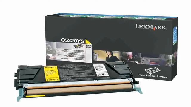 Lexmark C5340YX Yellow Extra High Yield Return Program Toner Cartridge 7K смотреть онлайн