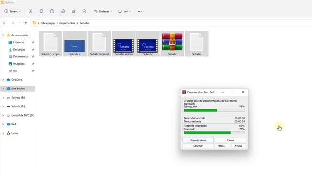 ✅ Descomprimir o Comprimir RAR Windows 11 ✔️ Extraer archivos 📁 смотреть онлайн