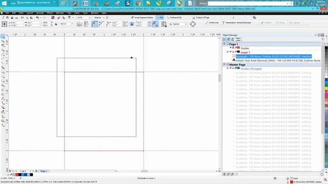 Corel Draw Tips & Tricks Object Manager Part 4 смотреть онлайн