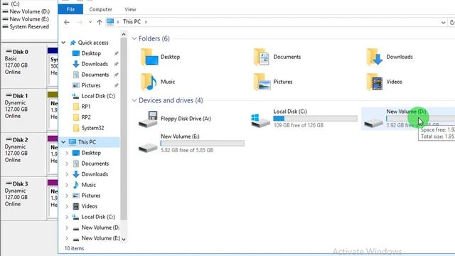 Configyurin Storage RAID in Windows Server смотреть онлайн