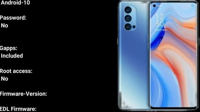 Oppo Reno 4 Pro ( CPH2109 ) Flash file firmware free download & Flashing tool смотреть онлайн