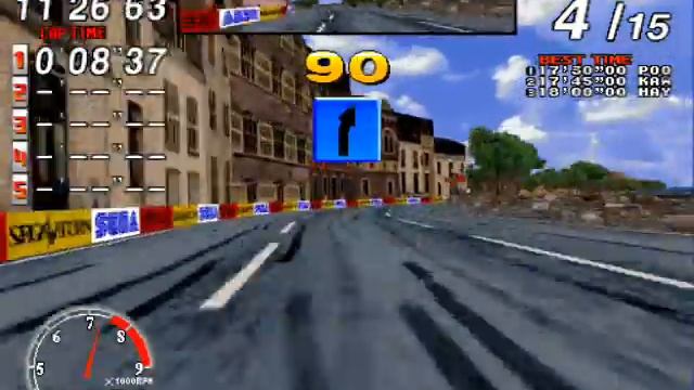 Model 2 Emulator Sega Rally Championship Tribute смотреть онлайн