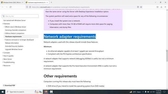 System and Hardware Requirements of windows Server 2022 !! HINDI !! VIDEO-2 смотреть онлайн