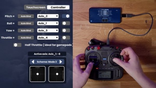 FeelFPV / How to setup RC controller - Android