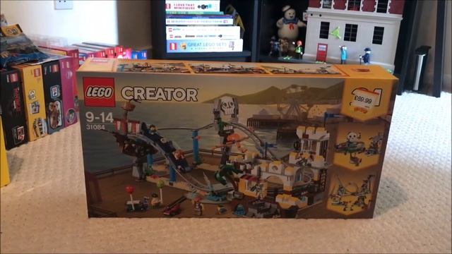 LEGO! Surprising Christopher with the LEGO Creator Pirate Roller Coaster! смотреть онлайн