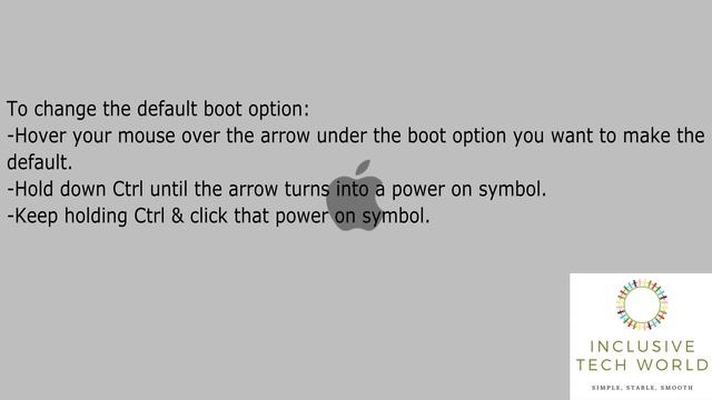 How to Access Boot Options on Mac (& Change the Default) | InclusiveTechWorld смотреть онлайн