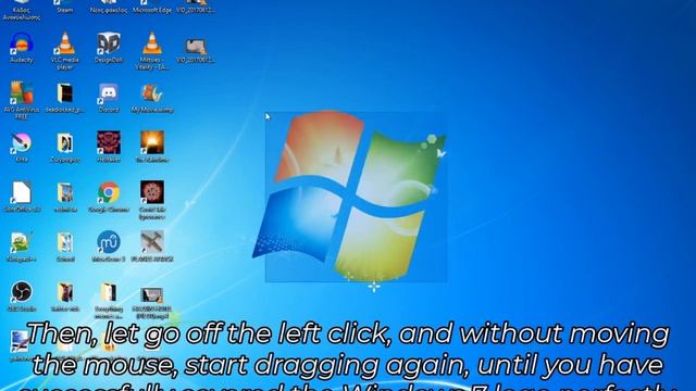 How to drag select the Windows 7 logo every time. смотреть онлайн