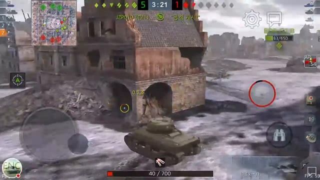 월드오브탱크 블리츠 M4 Sherman 플레이 смотреть онлайн