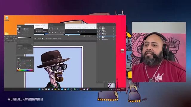 @SkullySeries on #AdobeFresco - drawing session on our Sketching and Drawing Discord смотреть онлайн
