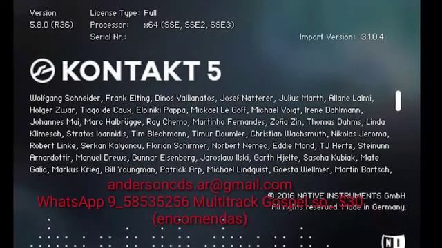 Kontakt 5.8.0 full (Portable) смотреть онлайн