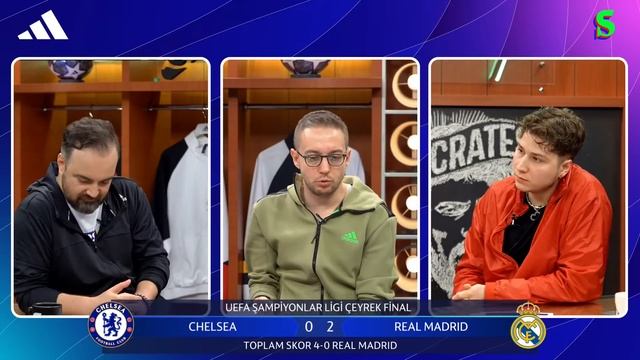 🔴 Canlı Yayın | Chelsea-Real Madrid, Napoli-Milan | UCL Çeyrek Final Rövanş | Avrupa Lokali #25 смотреть онлайн