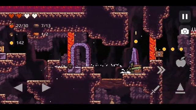 Apple Knight | #4-8: All Chests and Secret Chests | World 4 - Level 8 смотреть онлайн