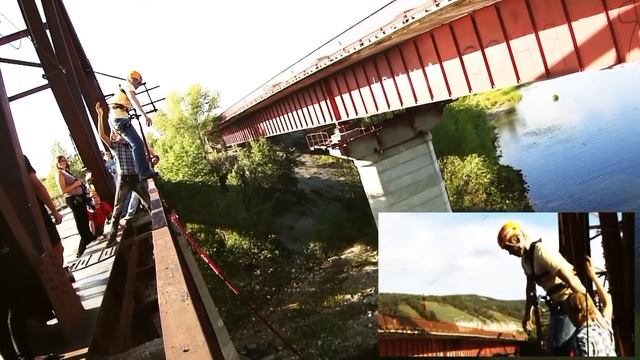 Прыжки с моста (Сокский мост 4.09.2011) смотреть онлайн