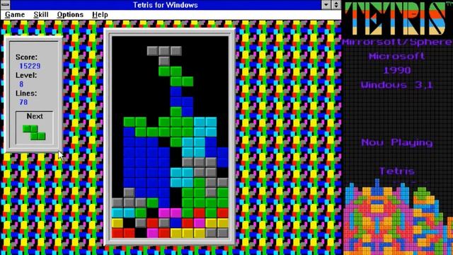 Puzzle Retro -- Tetris for Windows смотреть онлайн