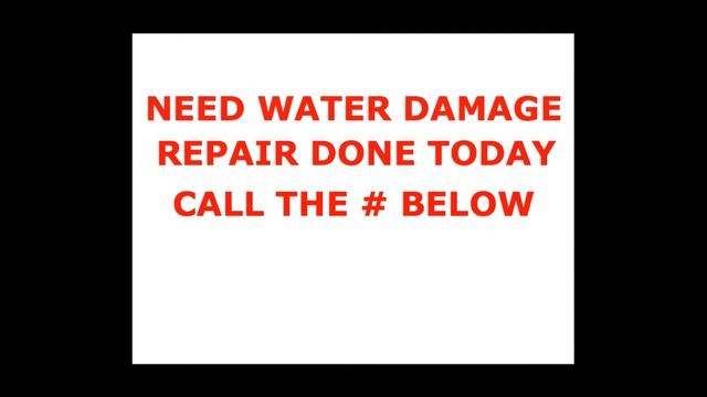 Water Damage Repair US смотреть онлайн