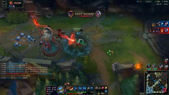 Ez van ha villogtatod a lvl 7-et YASUO! :D смотреть онлайн