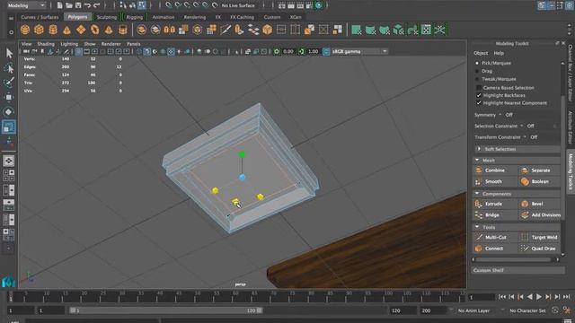 DET 220 - Basic Furniture - Introduction to 3D Modeling with Maya 2016 and Photoshop смотреть онлайн