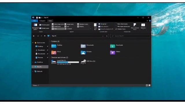 Windows 10 File Explorer’s new touch UI and modern icons смотреть онлайн