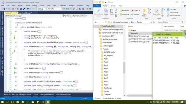 How to add image into listview with any extension in window form смотреть онлайн