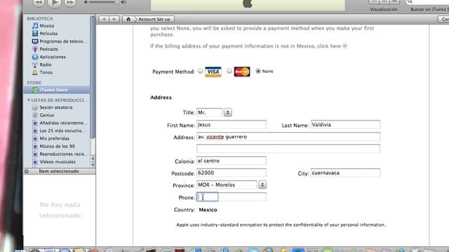 Cuenta iTunes Store Gratis (Account iTunes Store free) смотреть онлайн
