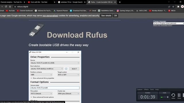 How To Write Windows 10 in Flash Drive with RUFUS смотреть онлайн