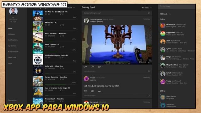Hologramas / Cross-game - Evento da Microsoft (Windows 10) смотреть онлайн
