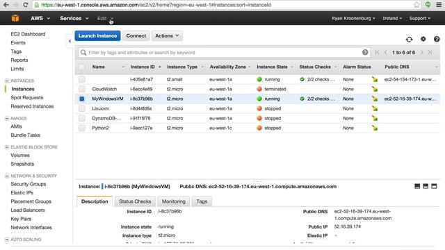 33 Creating a Windows EC2 Instance & RAID Group смотреть онлайн