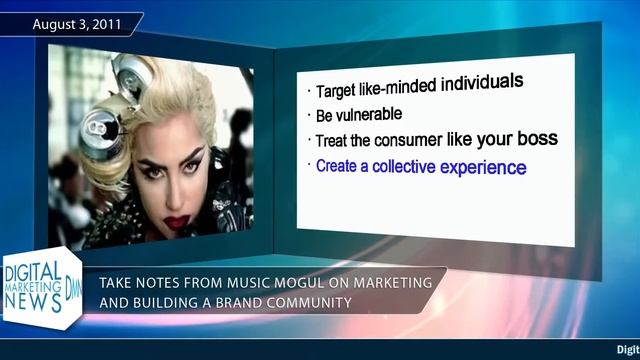 Digital Marketing News #102 - Lady Gaga Talks Marketing, iCloud Released to Devs смотреть онлайн