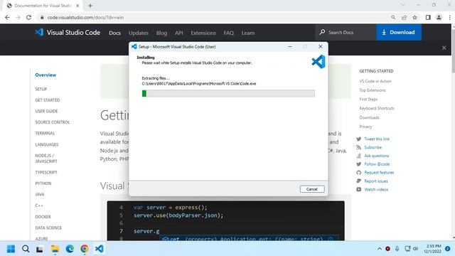 How to install Visual Studio Code in Windows 11 смотреть онлайн