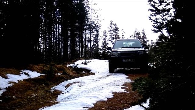 Scottish Highland Snow Land Rover Offroading Freelander Sport and Defender 90 смотреть онлайн