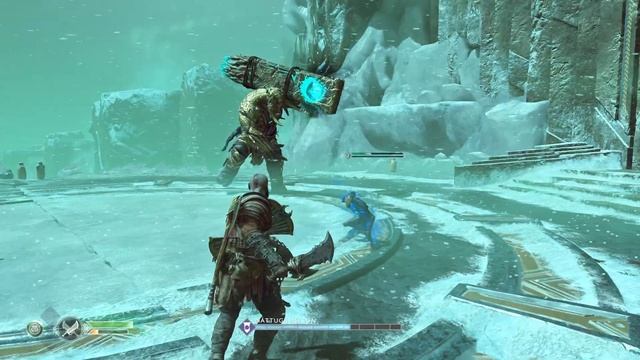 God Of War 4 - 4K Gameplay Part 7 | The Sickness - Kartos will do anything to save Atreus смотреть онлайн