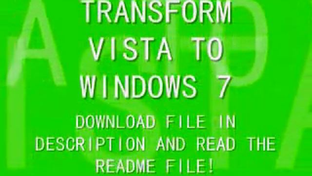 TRANSFORM VISTA INTO 7 смотреть онлайн