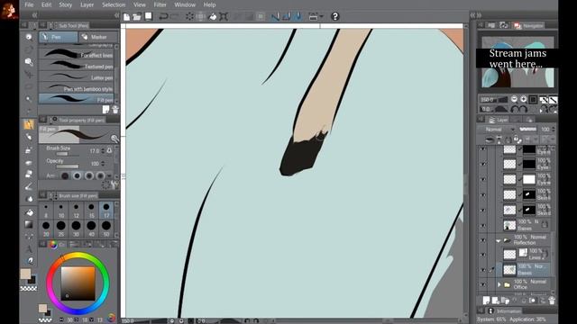 Inking & Coloring in Manga Studio - City Window 2.0! смотреть онлайн