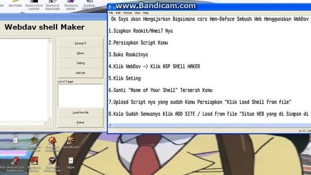Deface Web Menggunakan WebDav смотреть онлайн