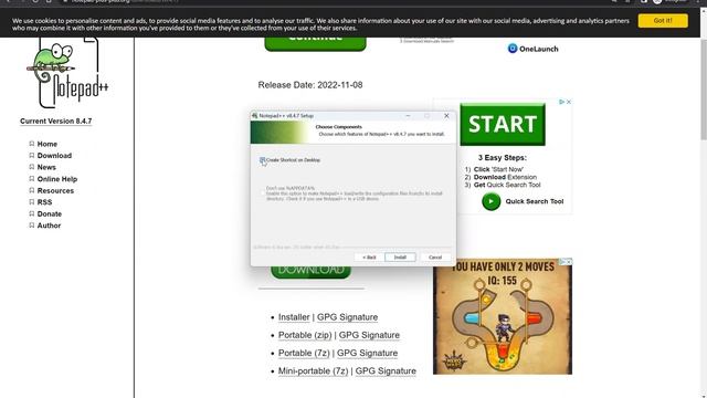 How to Install Notepad++ in Windows 11 OS || Step By Step Guide to Install Notepad++ in Windows 11 смотреть онлайн