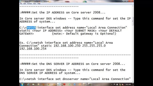 Part-1-Windows Server 2008 Core Configuration & Concepts смотреть онлайн