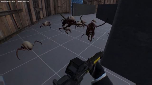 KILLING HEADCRABS IN BONEWORKS VR | Kyle1212 смотреть онлайн