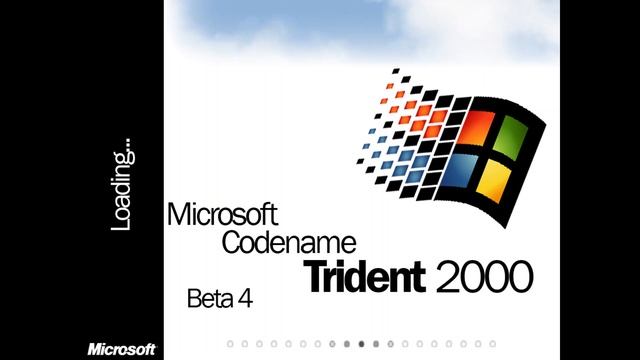 Microsoft Codename Trident 2000 Beta 4 (2000) смотреть онлайн