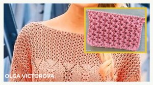 407 АЖУРНЫЕ ЦЕПОЧКИ СПИЦАМИ Вязание Узоры спицами