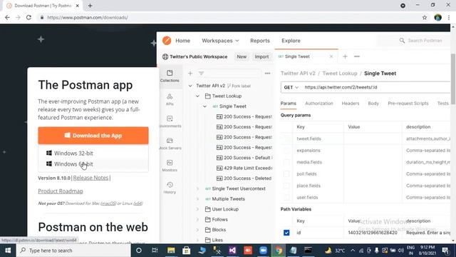 How to Download Postman for windows Web API смотреть онлайн