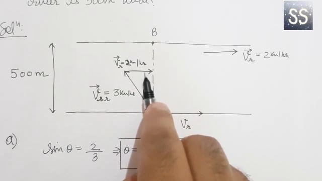 A man can swim in still water at a speed of 3 Km/hr | WORKED OUT EXAMPLE | CHAPTER 3 HC VERMA смотреть онлайн