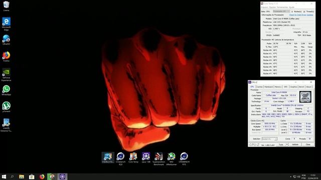 Primeiros Testes - i9 9900K @5.0ghz + RTX 2080TI AMP смотреть онлайн