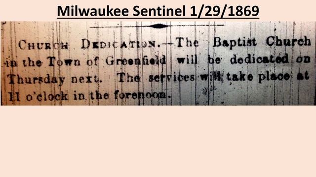 History of First Baptist Church of West Allis, Part 11, Church Building смотреть онлайн