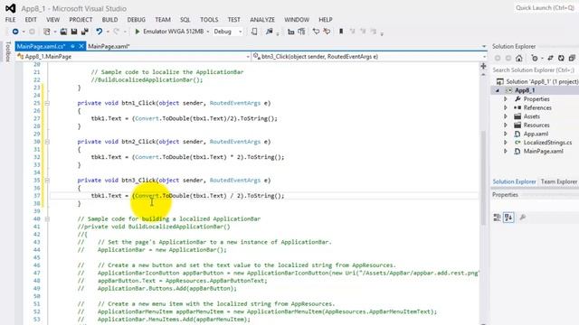 Tutorial for WP8 - 08-Math Statements for Windows Phone 8 App Development Using C# смотреть онлайн